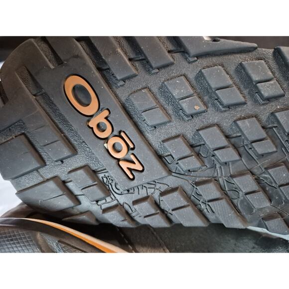 Oboz Bozeman Low Leather Hiking Shoes Charcoal Gray Men’s Size 12 main image 6